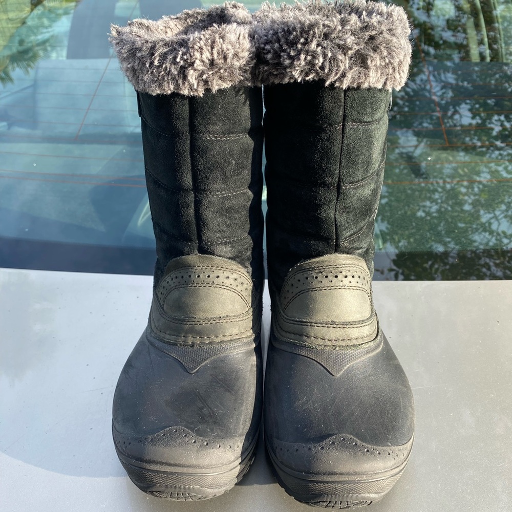 The North Face Womens Shellista III Winter Zip Boots Black Size 6